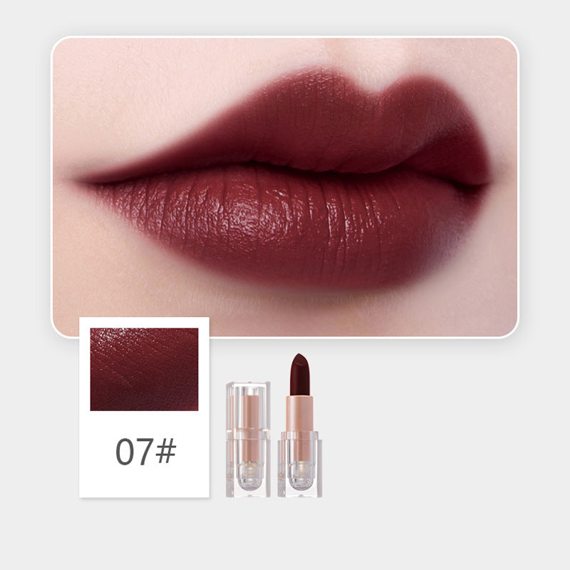 Matte Finish Crystal Square Tube Lipstick Matte Finish Crystal Square Tube Lipstick